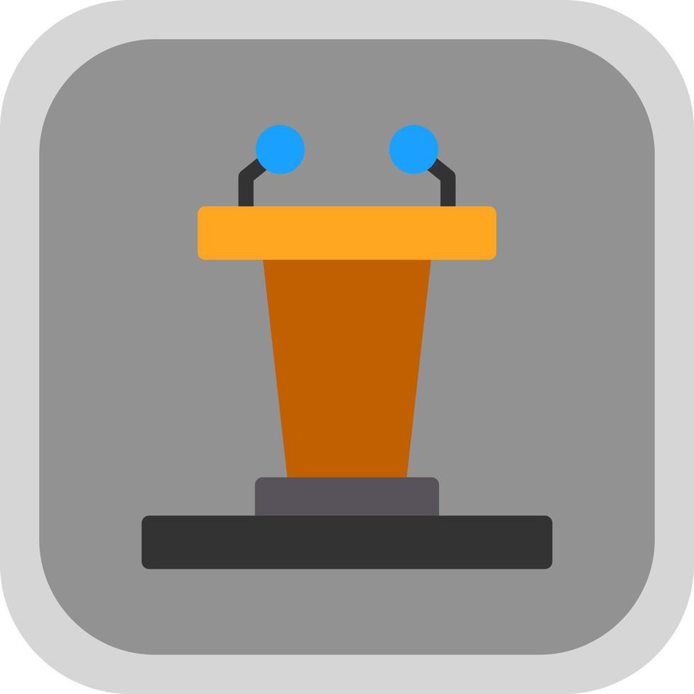 Podium Vector Icon Design