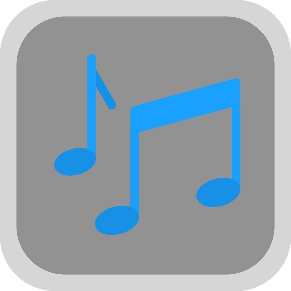 Musical Note Vector Icon Design