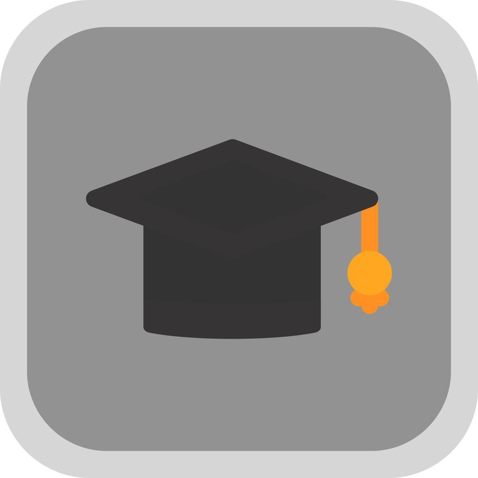 Mortarboard Vector Icon Design