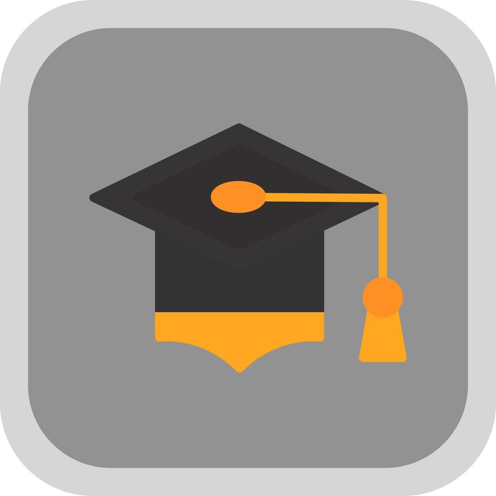 Mortarboard Vector Icon Design