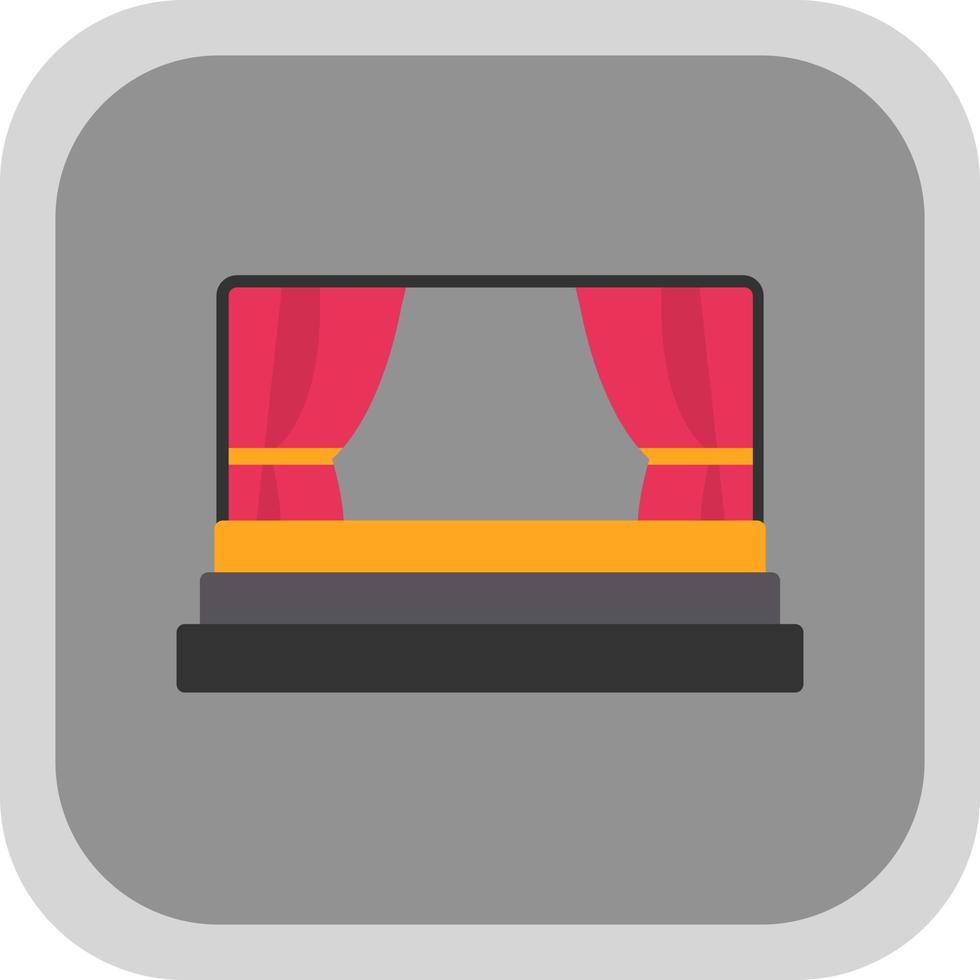 Stage Vector Icon Design