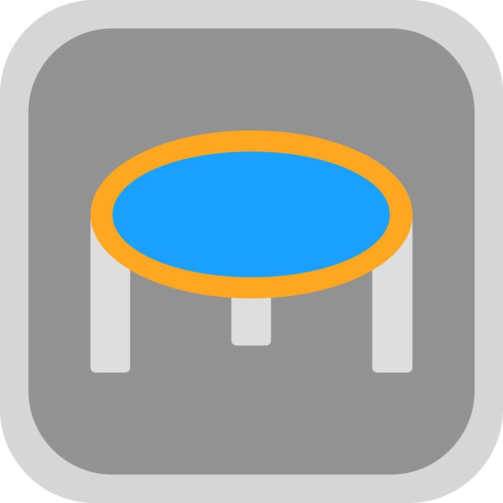 Trampoline Vector Icon Design