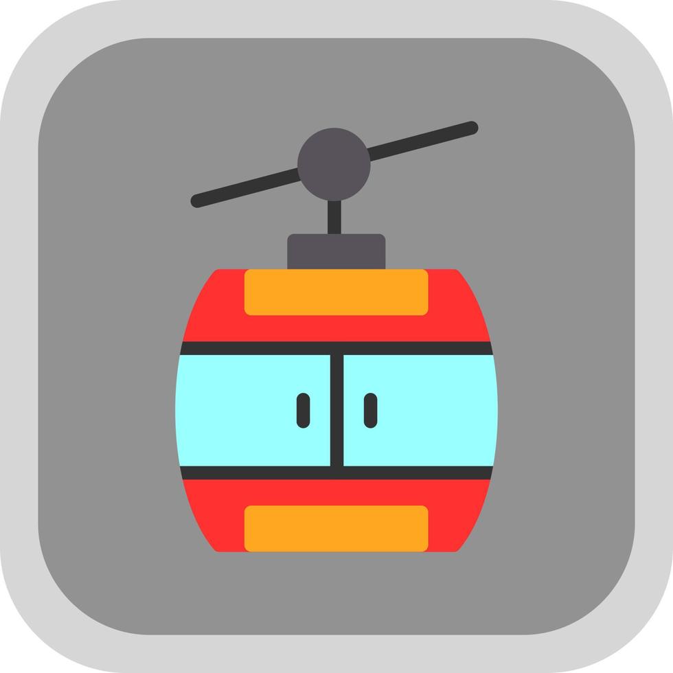 Gondola Vector Icon Design