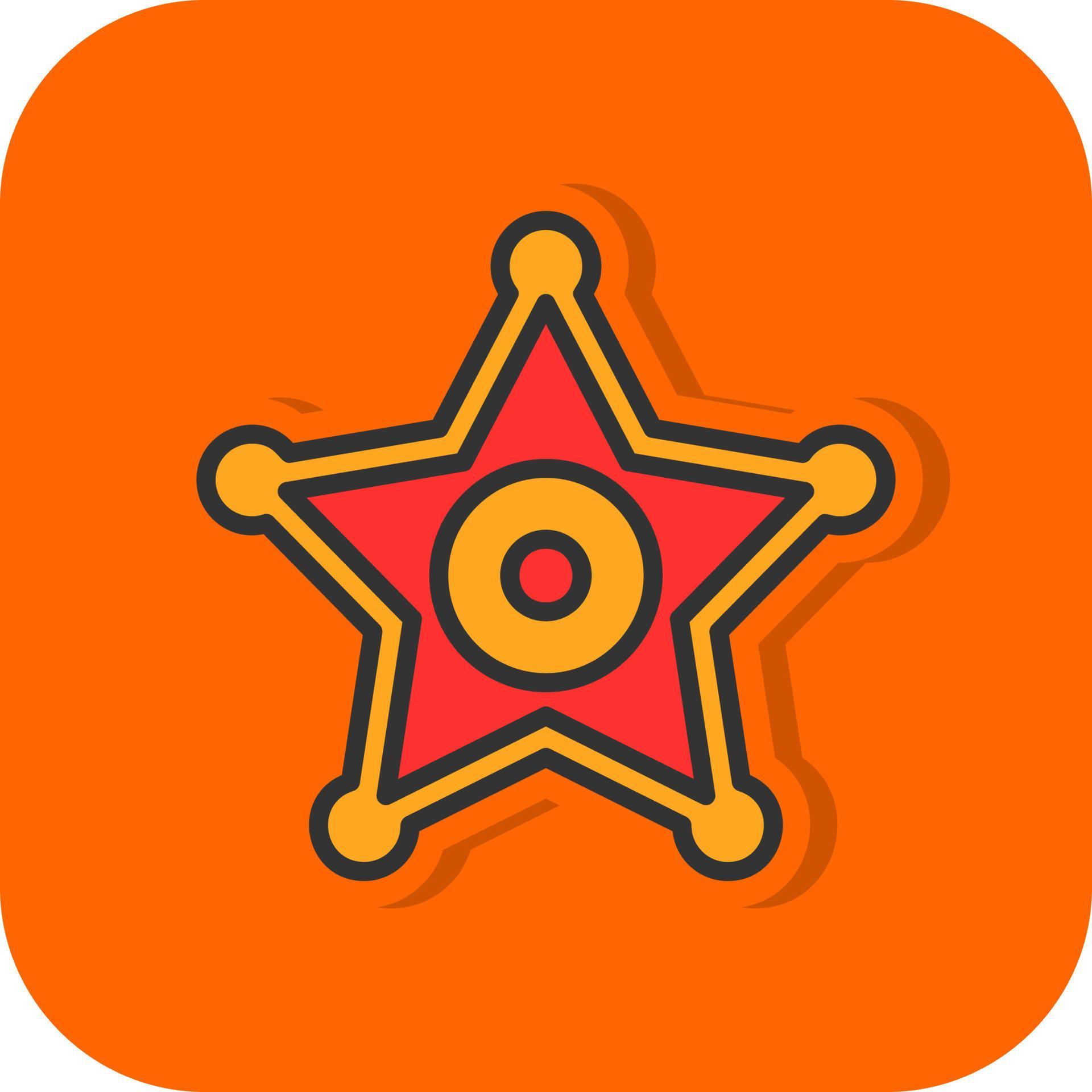 Sheriff Badge Vector Icon Design 21119352 Vector Art at Vecteezy