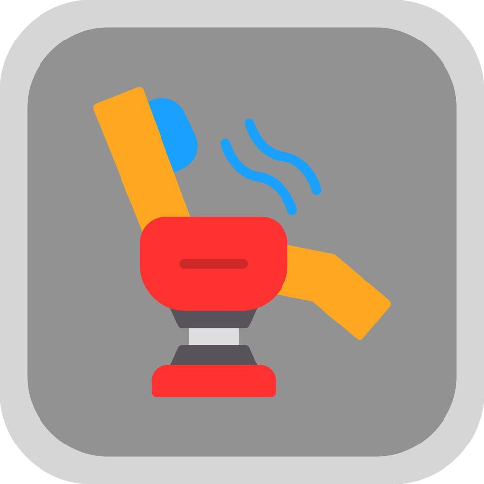 Massage Chair Vector Icon Design