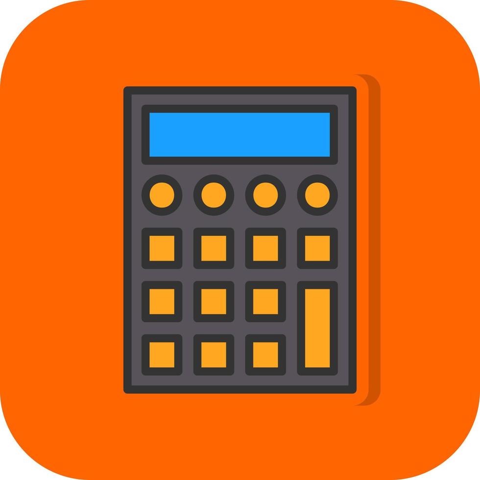 Calculator Vector Icon Design