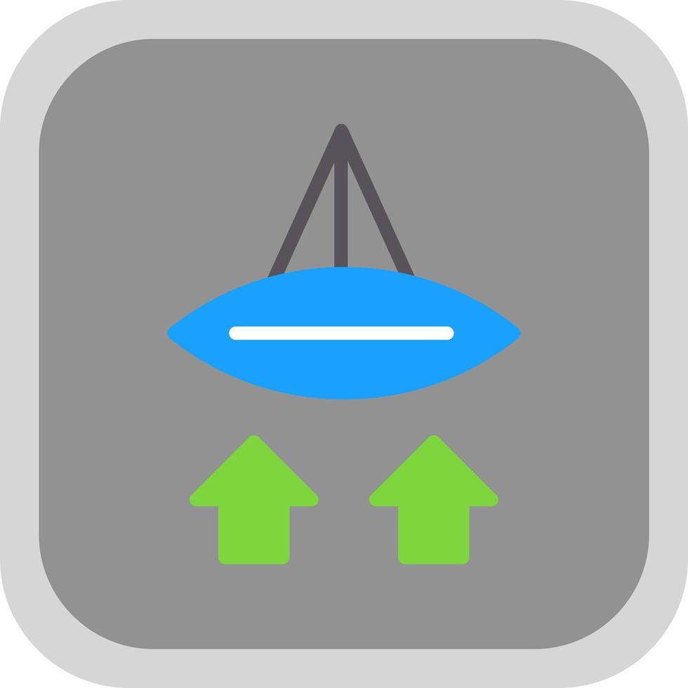 Convex Lens Vector Icon Design