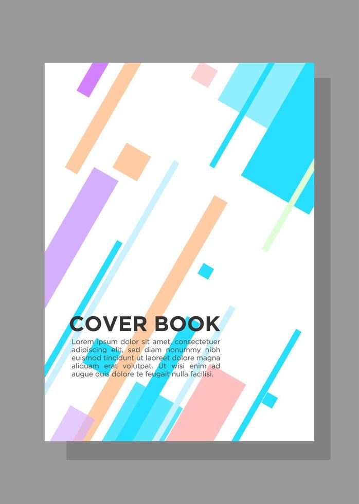 Layout Design Template, Cover Book, Abstact Background vector