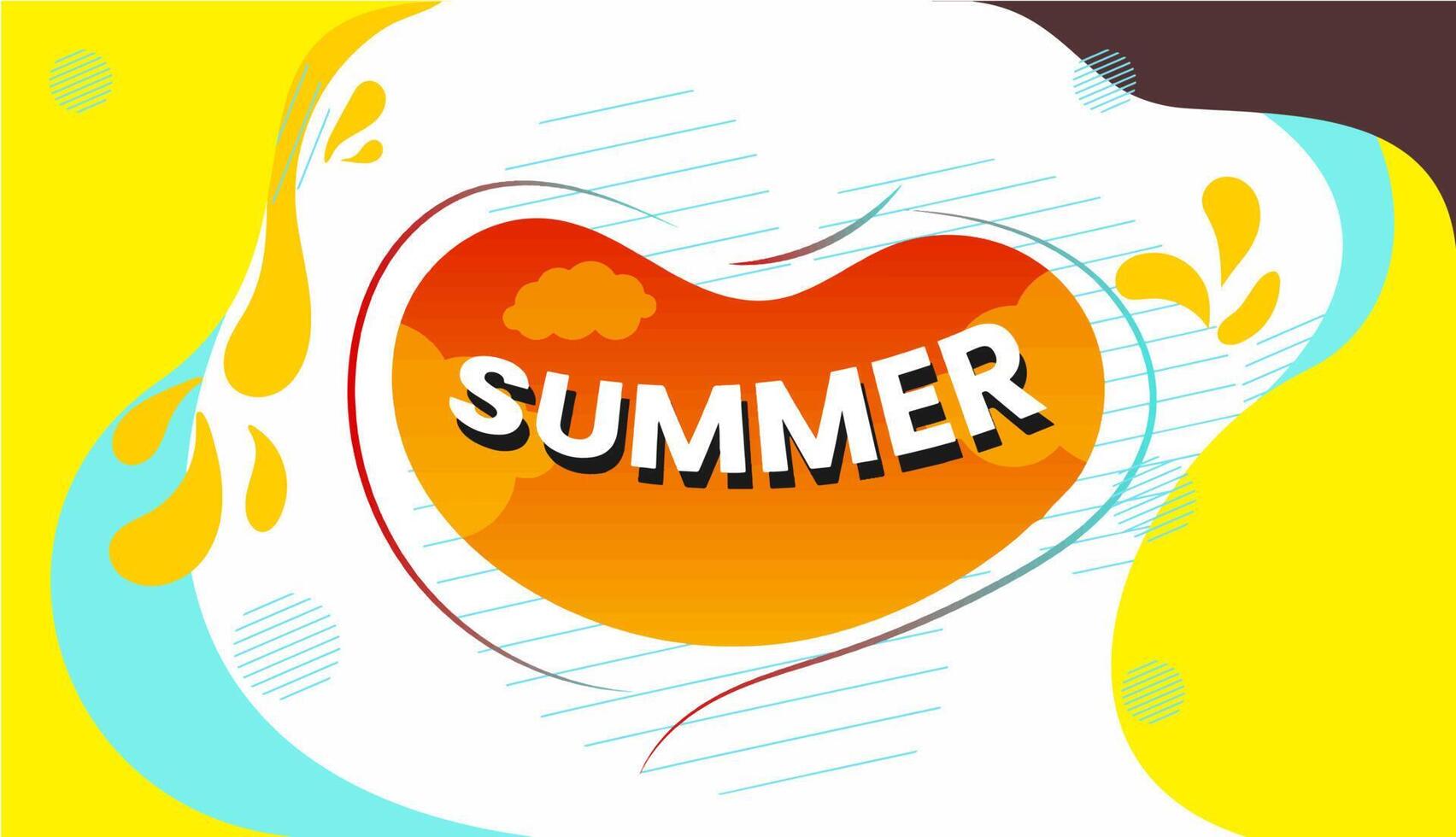 Vector Summer Background free vector