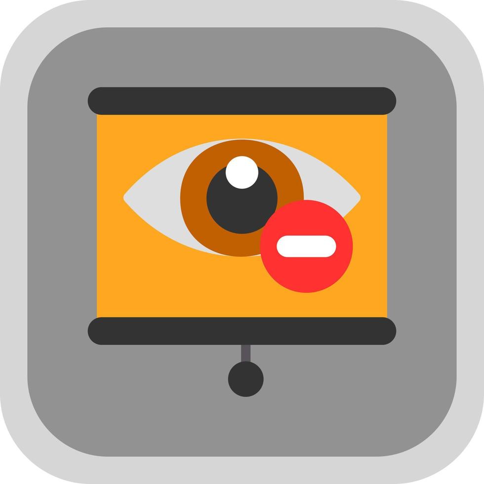 Myopia Vector Icon Design