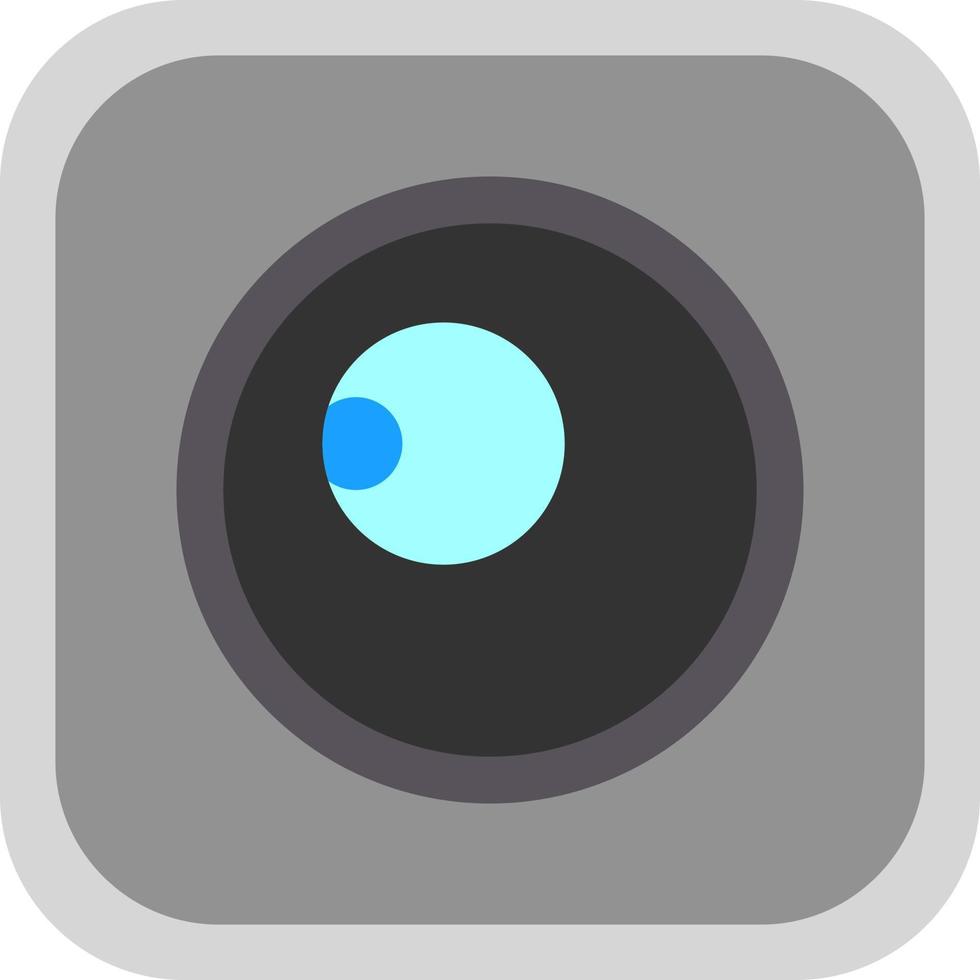 Lens Vector Icon Design