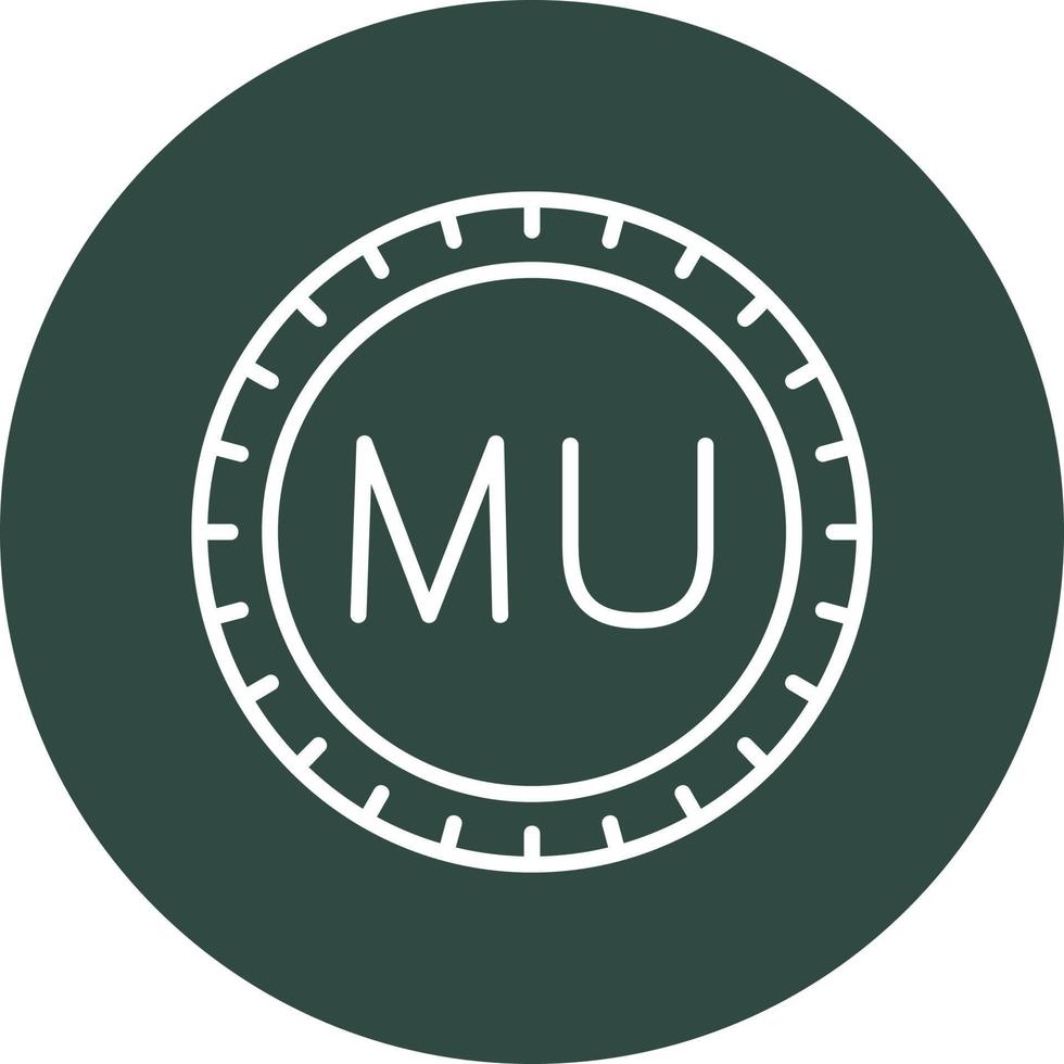 Mauritius Dial code Vector Icon