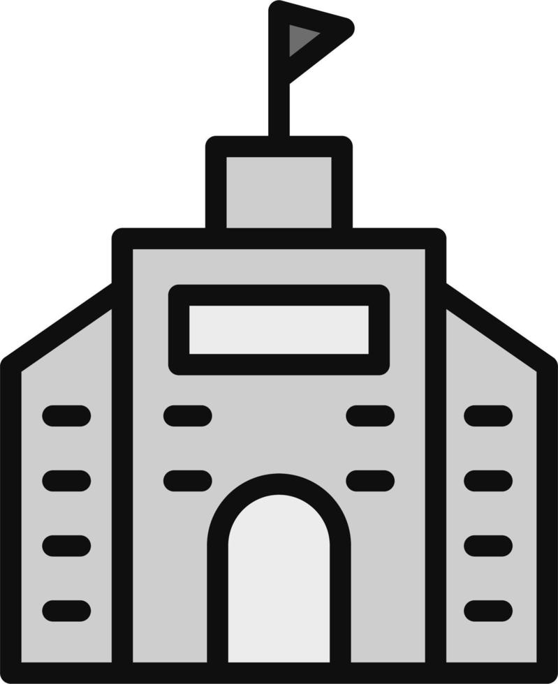 icono de vector de edificio