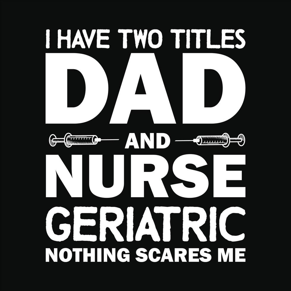 Nurse T-shirt Design vector