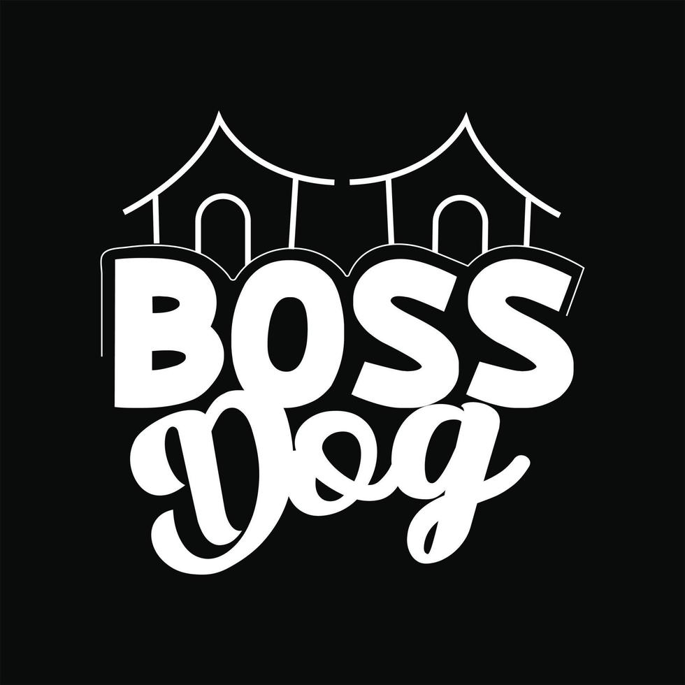 Dog T-shirt Design vector