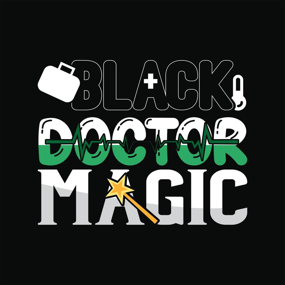 Doctor T-shirt Design vector