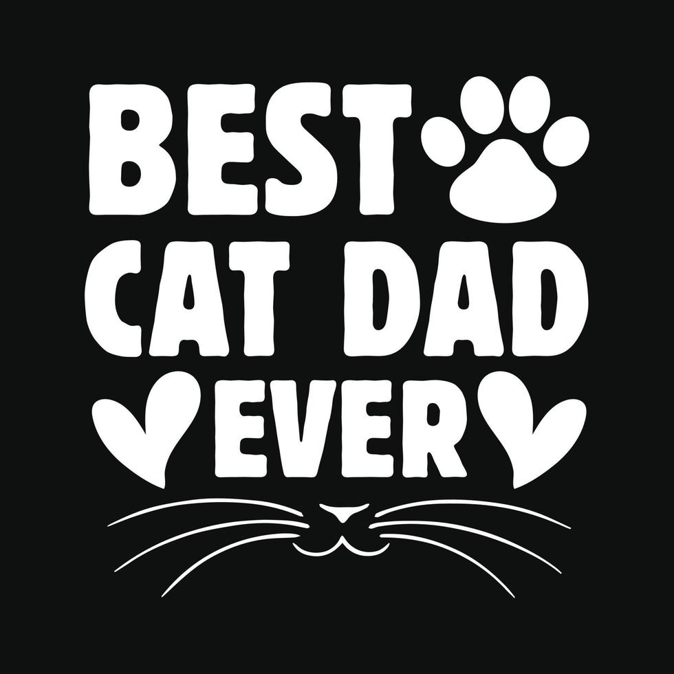 Cat T-shirt Design vector