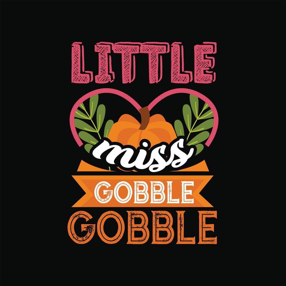 Thanks Giving Day T-shirt Design vector