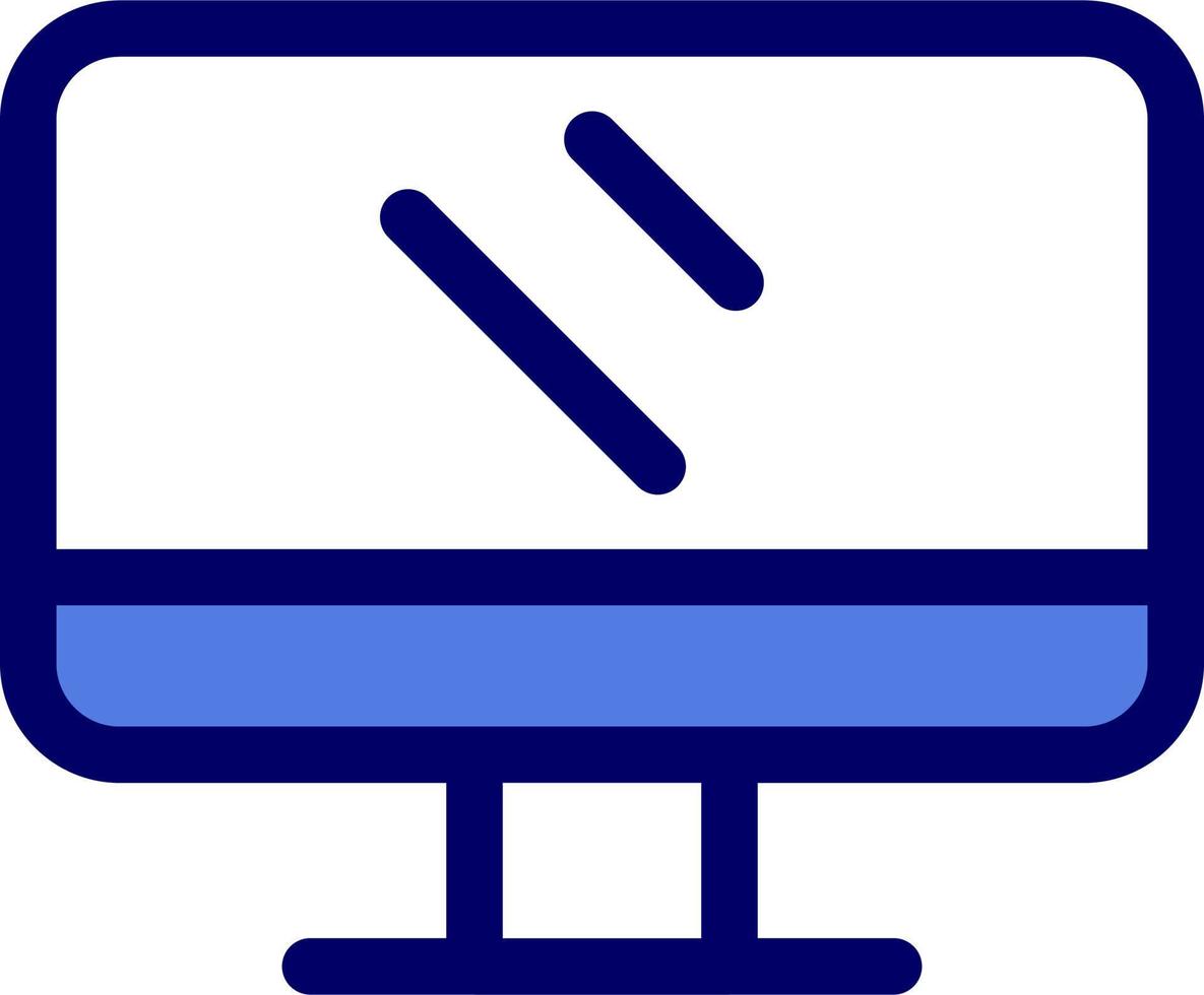 LCD Vector Icon