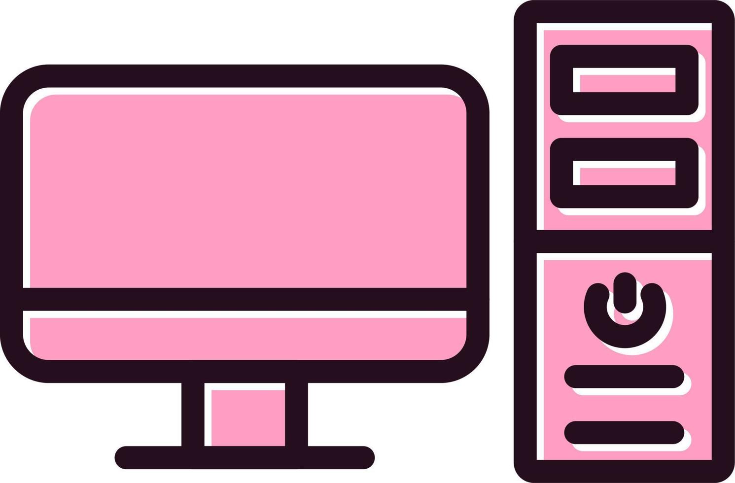 Personal Computer Vector Icon