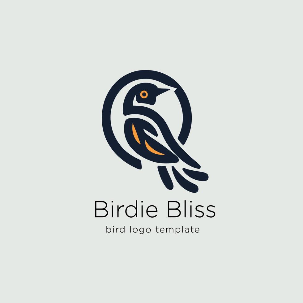 bird logo template vector icon element design - vector illustration - eps10
