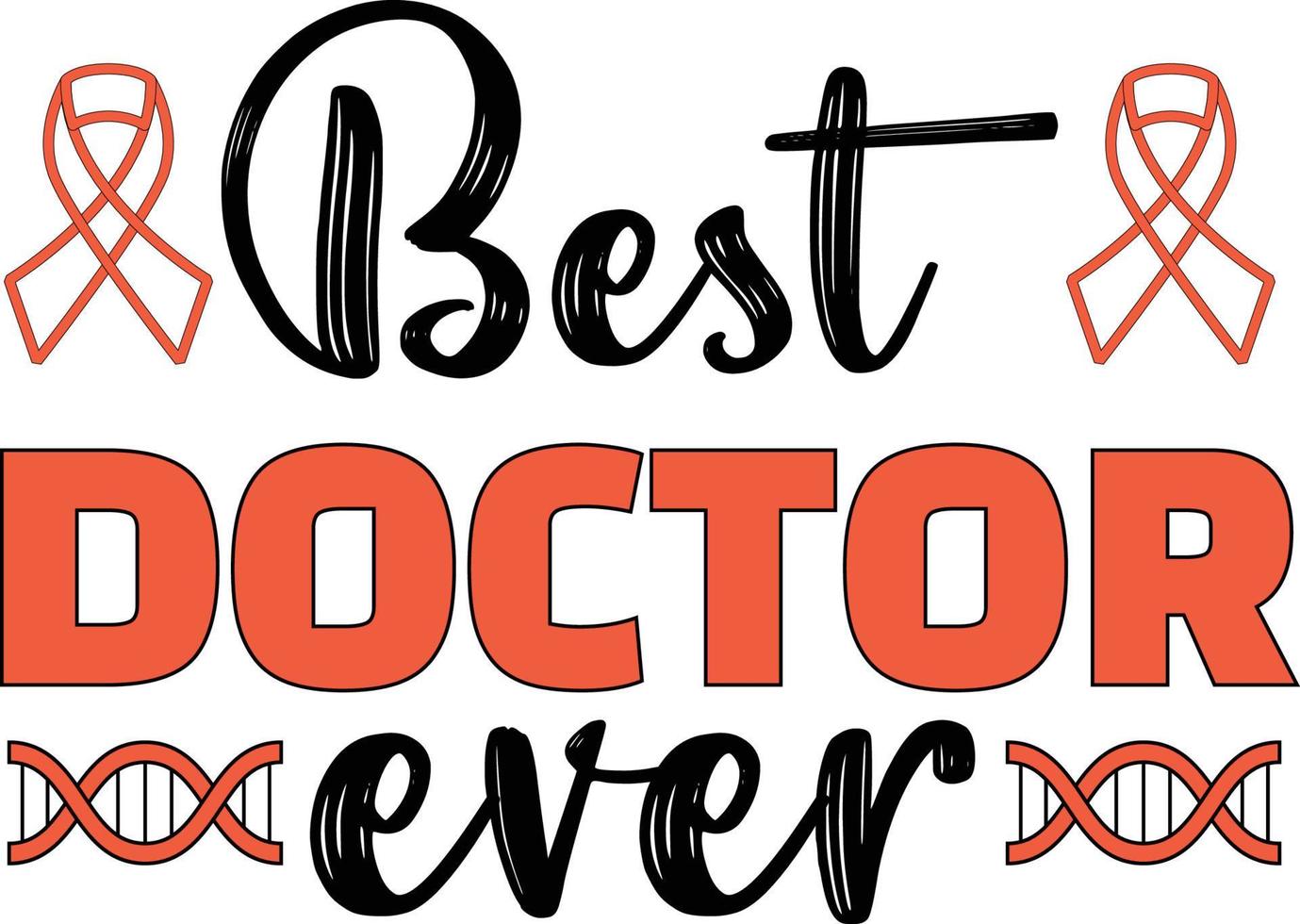 Doctor T-shirt Design vector