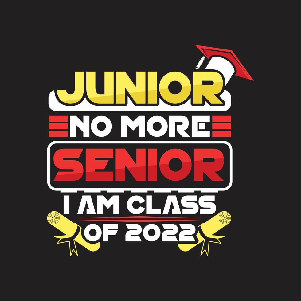 Graduation T-shirt Design vector