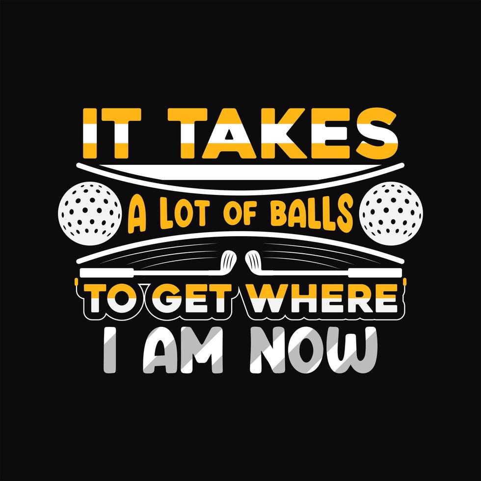 golf camiseta diseño vector