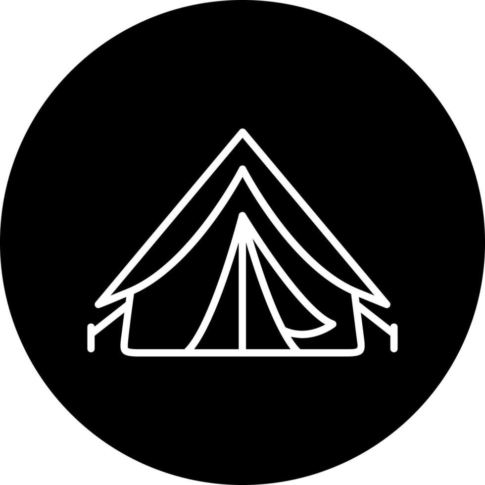 Tent Vector Icon