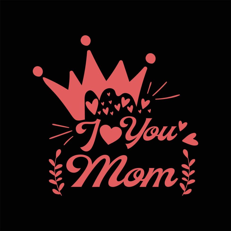 diseño de camiseta de madre vector