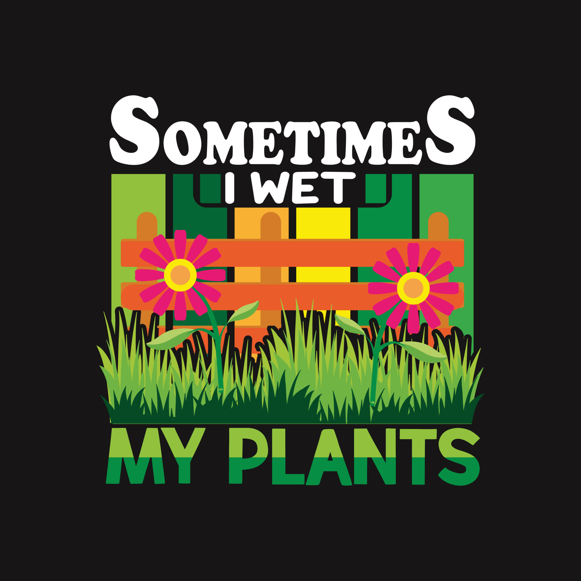 Gardening T-shirt Design 21122118 Vector Art at Vecteezy