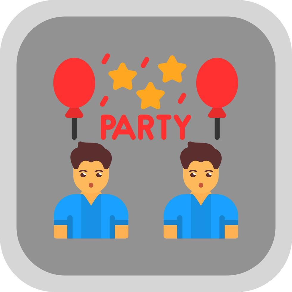 Party Vector Icon Design
