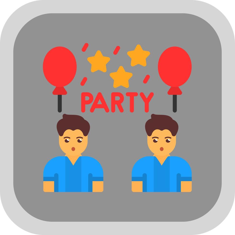 Party Vector Icon Design