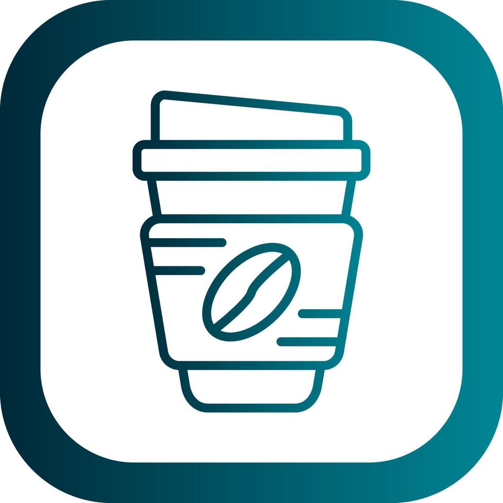 diseño de icono de vector de taza de café