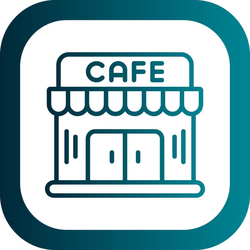 Cafe Vector Icon Design