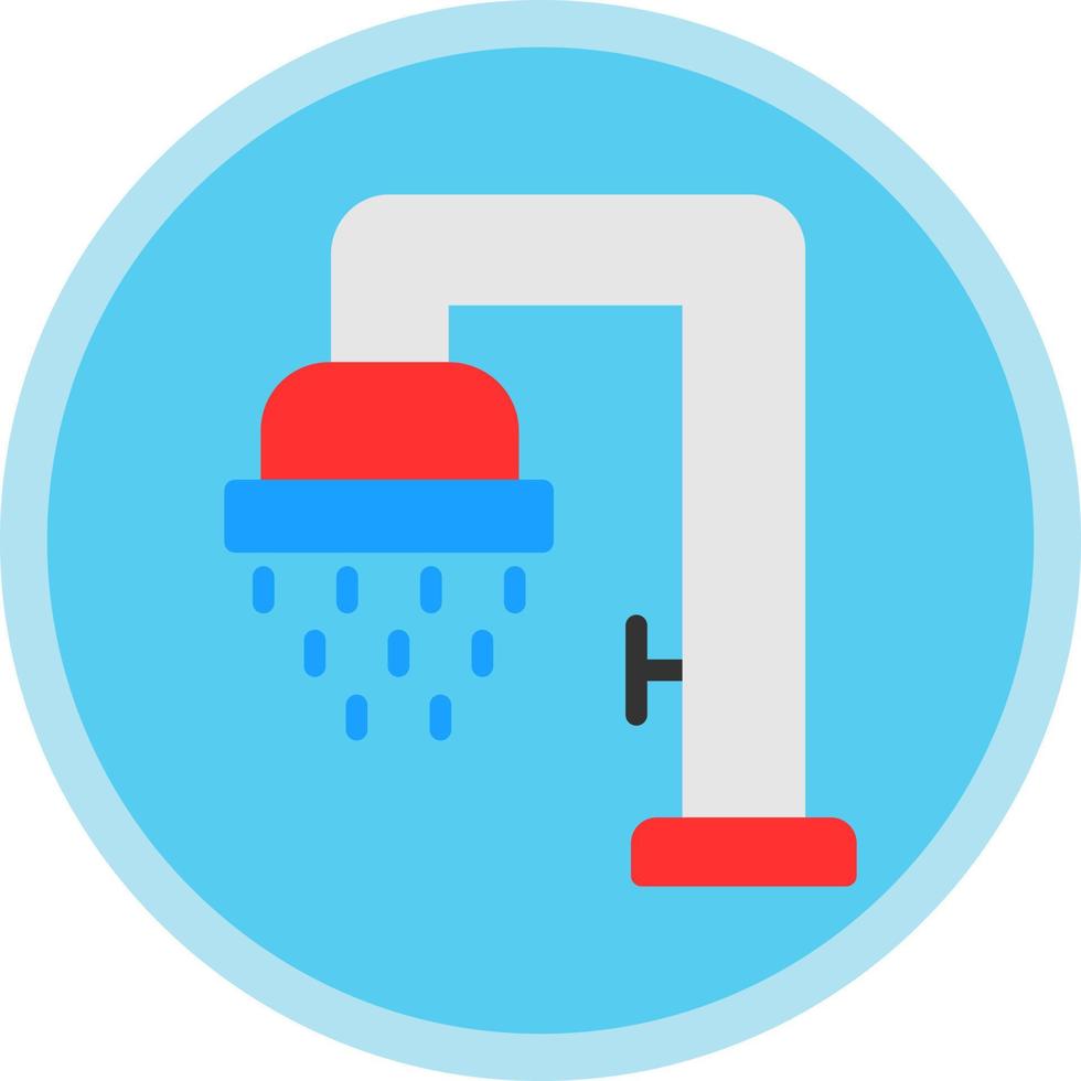 Shower Vector Icon Design