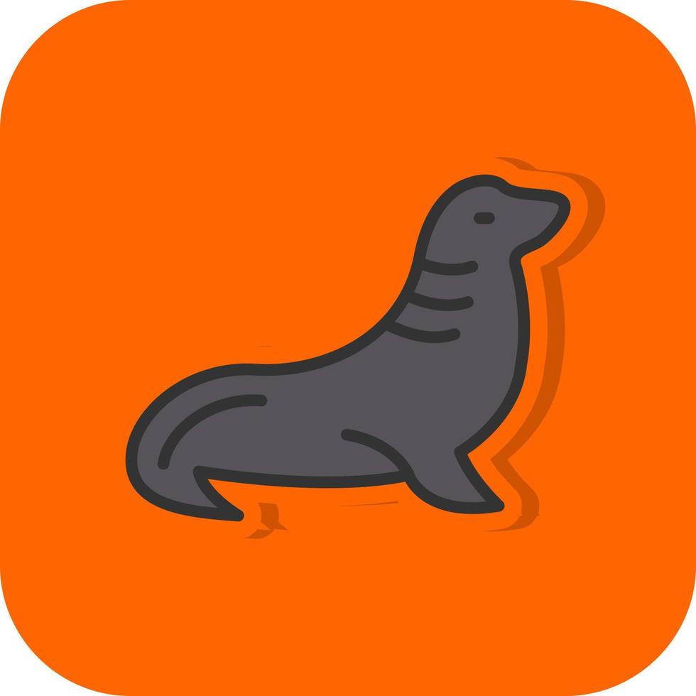 Seal Vector Icon Design