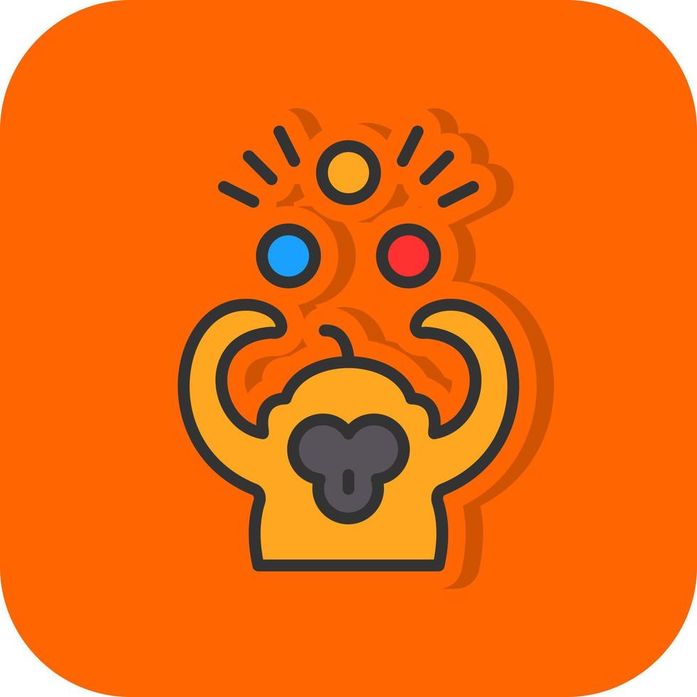Juggler Vector Icon Design
