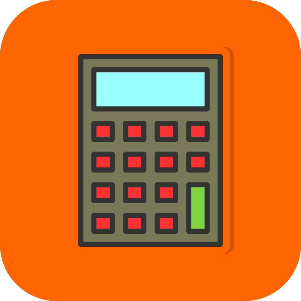 Calculator Vector Icon Design