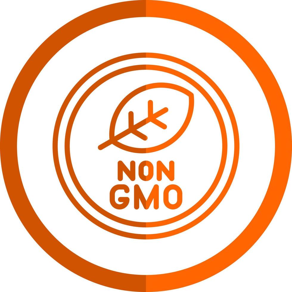 Non Gmo Vector Icon Design