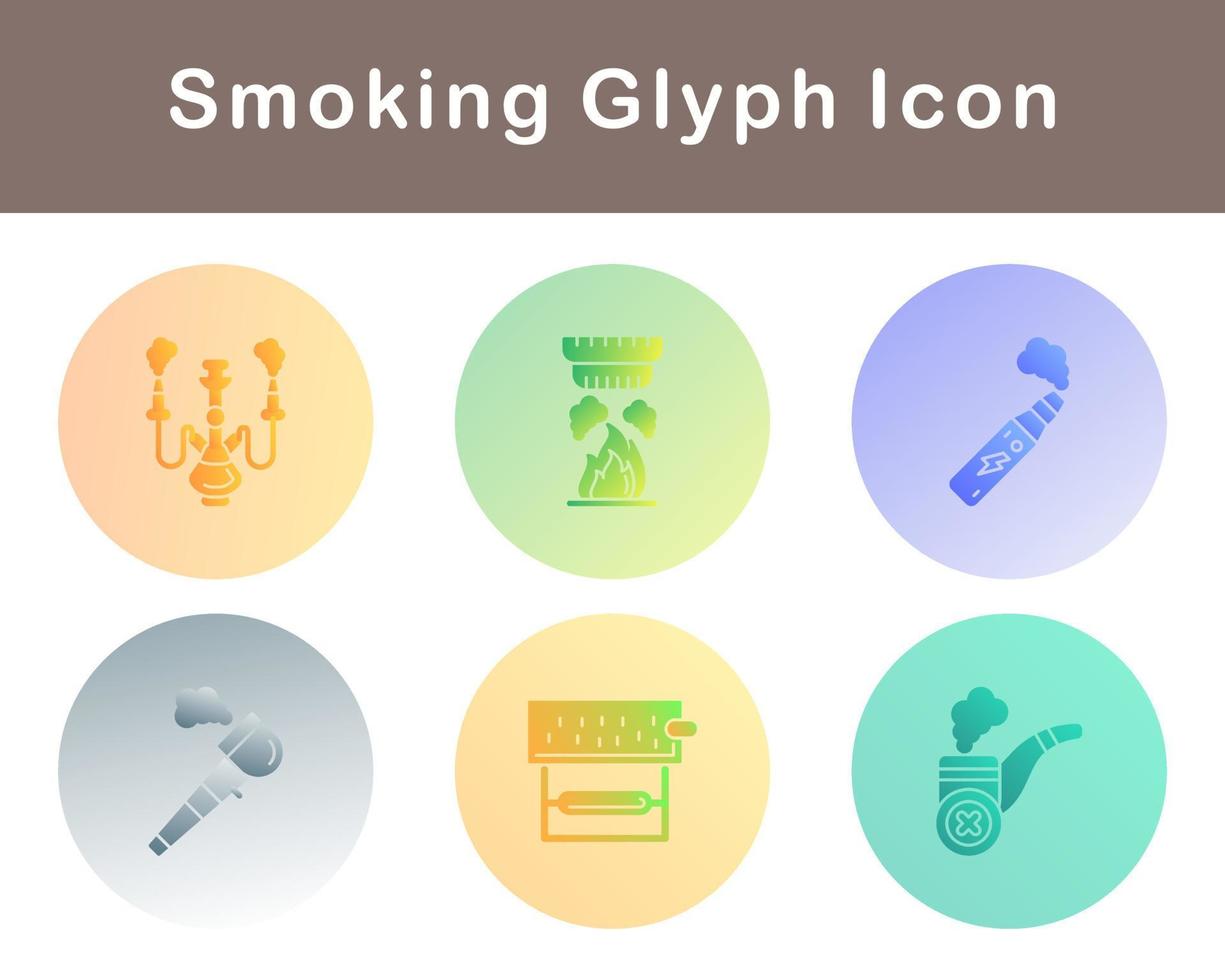 Smoking Vector Icon Set