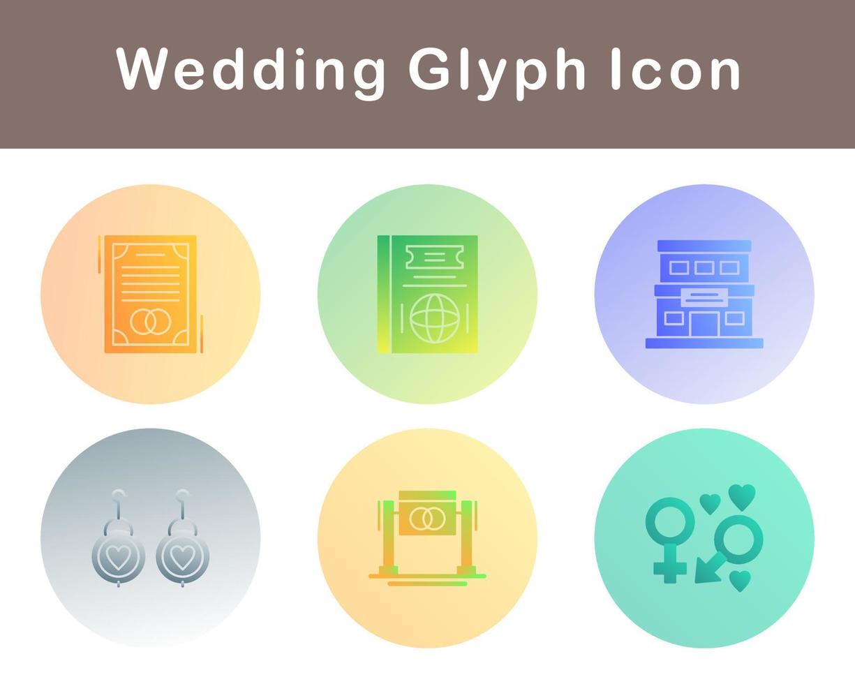 Wedding Vector Icon Set