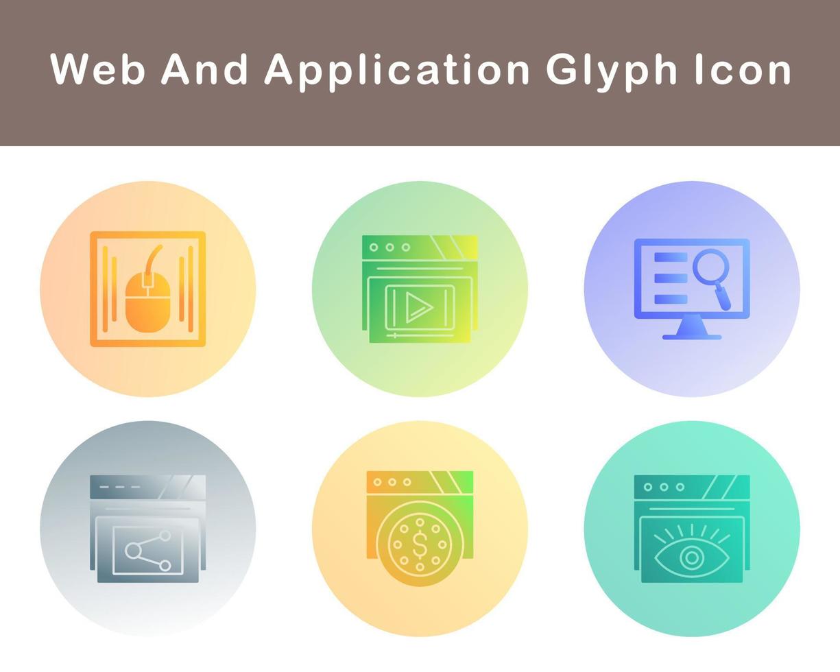 Web And Application Vector Icon Set
