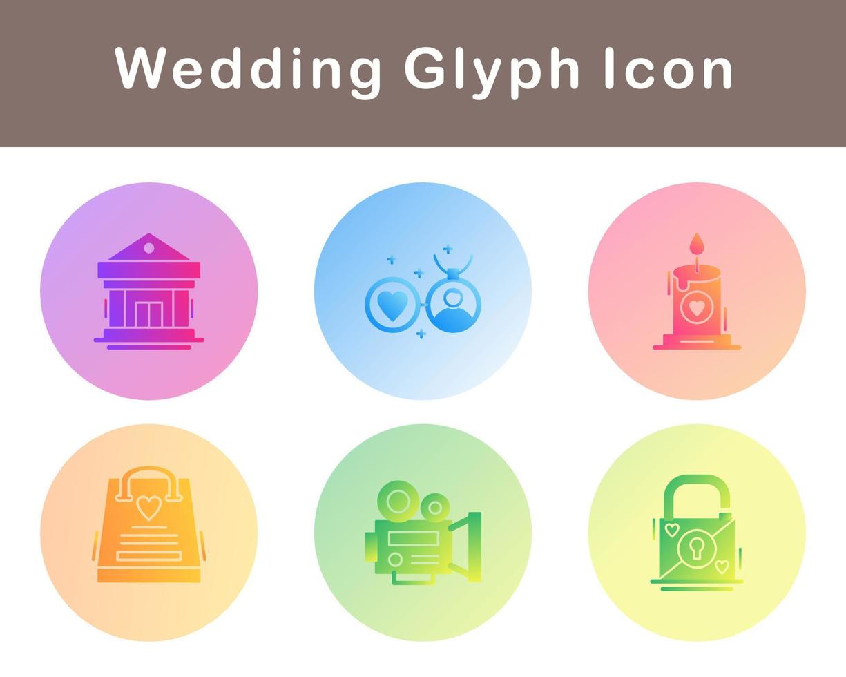 Wedding Vector Icon Set