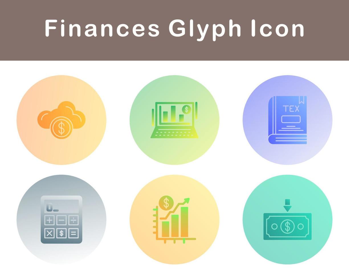 Finances Vector Icon Set