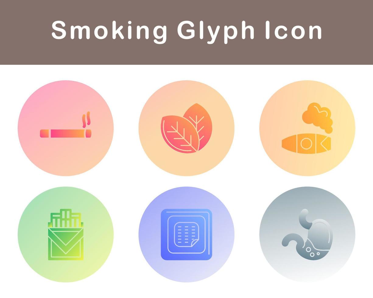 Smoking Vector Icon Set