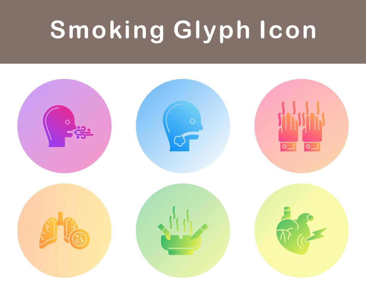 Smoking Vector Icon Set