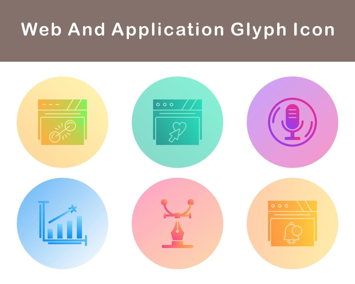 Web And Application Vector Icon Set