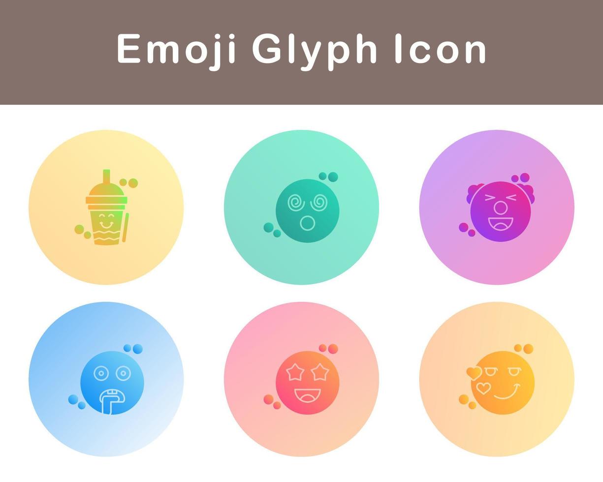 emoji vector icono conjunto