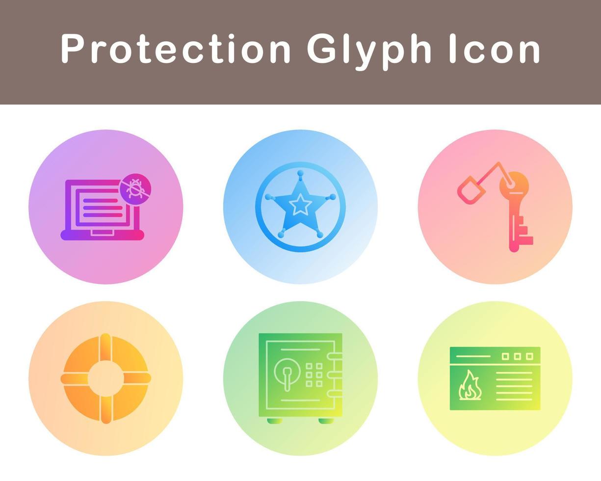 Protection Vector Icon Set